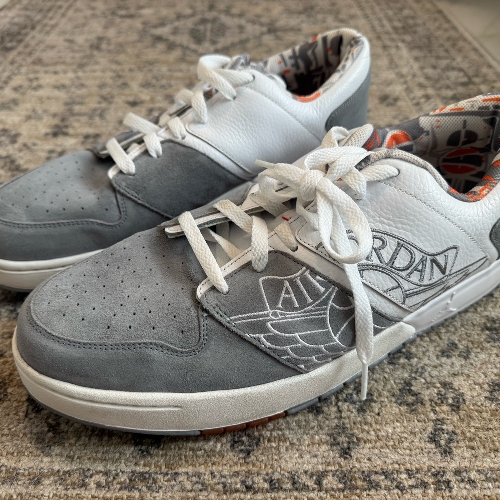 Jordan Nu Retro 1 Low 'White Stealth'